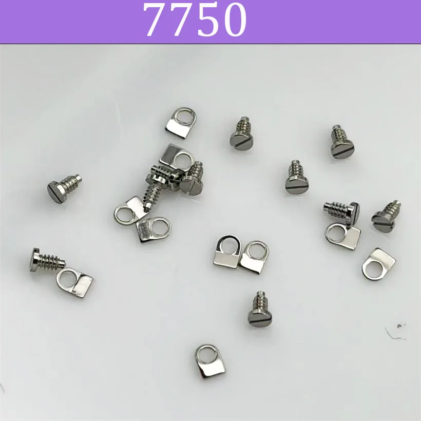 10 Pairs 7750 Fixed Machine Screws + Fixed Machine Lock Plates Are Suitable For 7750 Mechanical Movement Watch Accessories