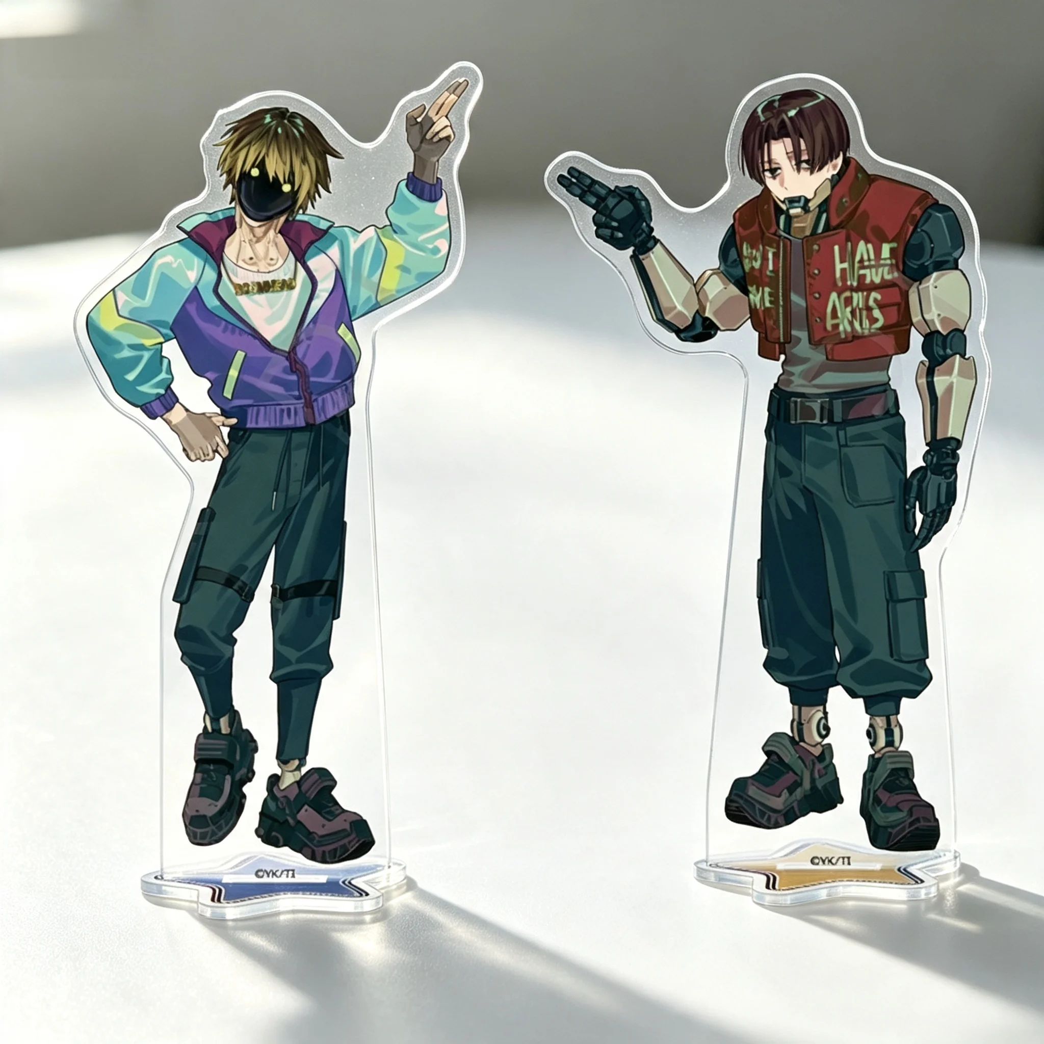 Anime Milky Subway: The Galactic Limited Express Max Kurt Acrylic Stand Model Plate Keychains Desktop Ornament