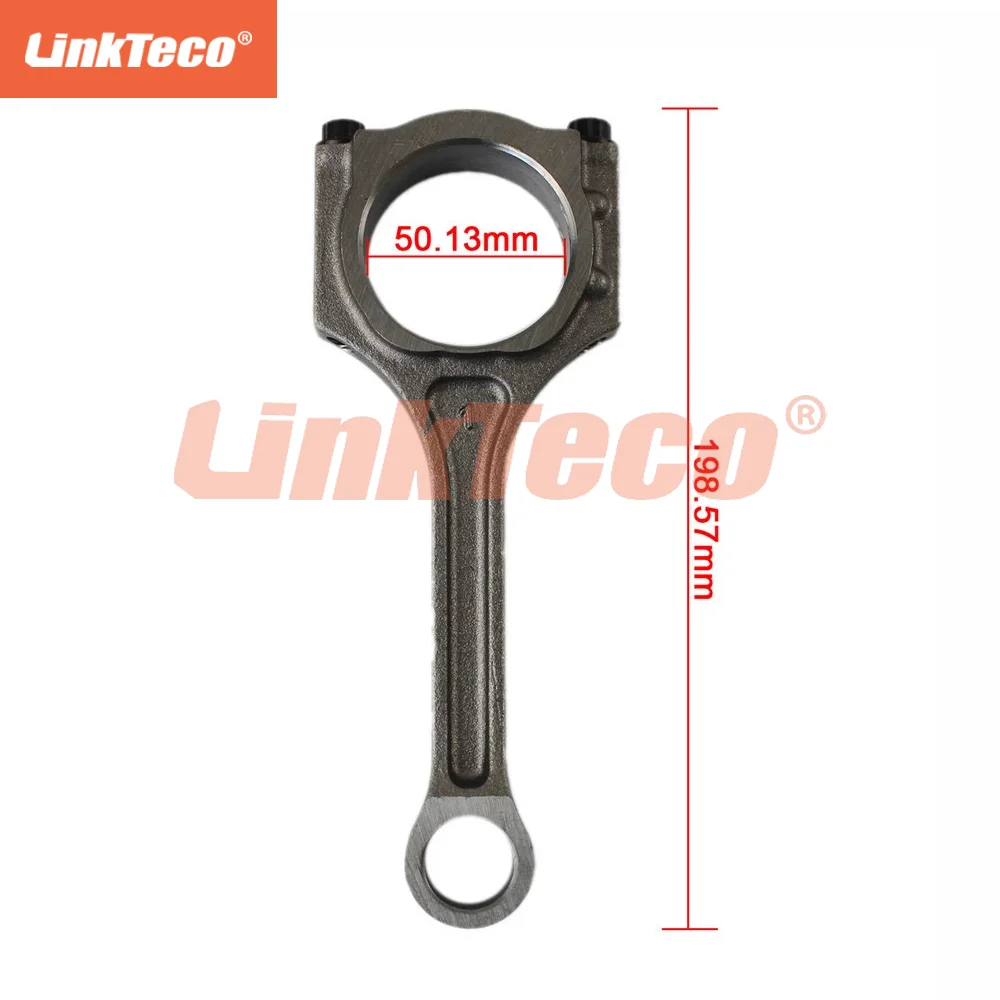 Engine 4pcs Connecting rod Kit Fit G4KD 2.0 L L4 GAS For 08-15 Hyundai ix35 Sonata Kia Optima Sportage Cerato 2.0L 23510-25010