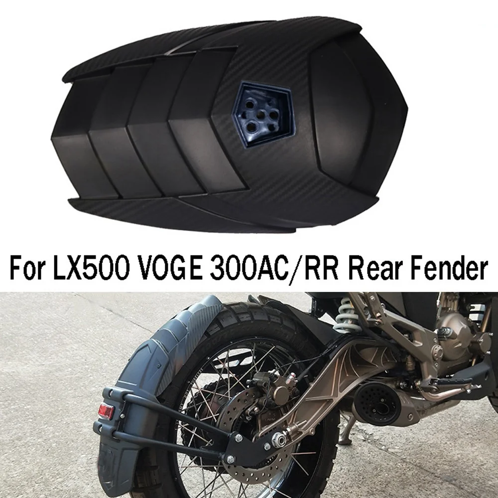 Motorcycle Rear Fender Lengthened Mudguard for LX500 VOGE 300AC/RR Motorcycle Accessories