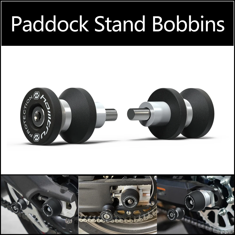 

For Ducati Multistrada 950 950S V2 V2S 1200 1260 Enduro Pro 2016-2023 Paddock Stand Bobbins