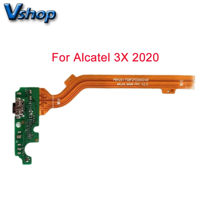 

for Alcatel 3X 2020 5061 5061U 5061A Charging Port Flex Cable Mobile Phone Replacement Parts