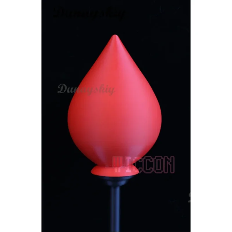 25COSAnime ALastor Cosplay micrófonos para personal de Hotel 3D accesorios de bastón de Pvc sombreros Halloween carnaval accesorios para fiesta conjuntos