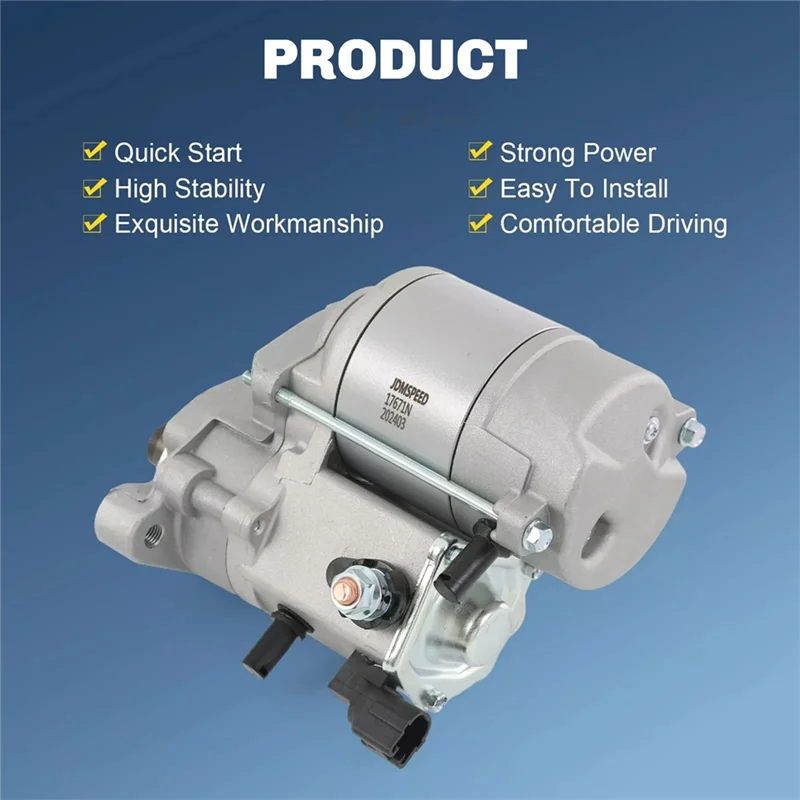 

Starter 8100-07010 Starter Motor 228000-3750 Starter For Toyota Tacoma 28100-62050