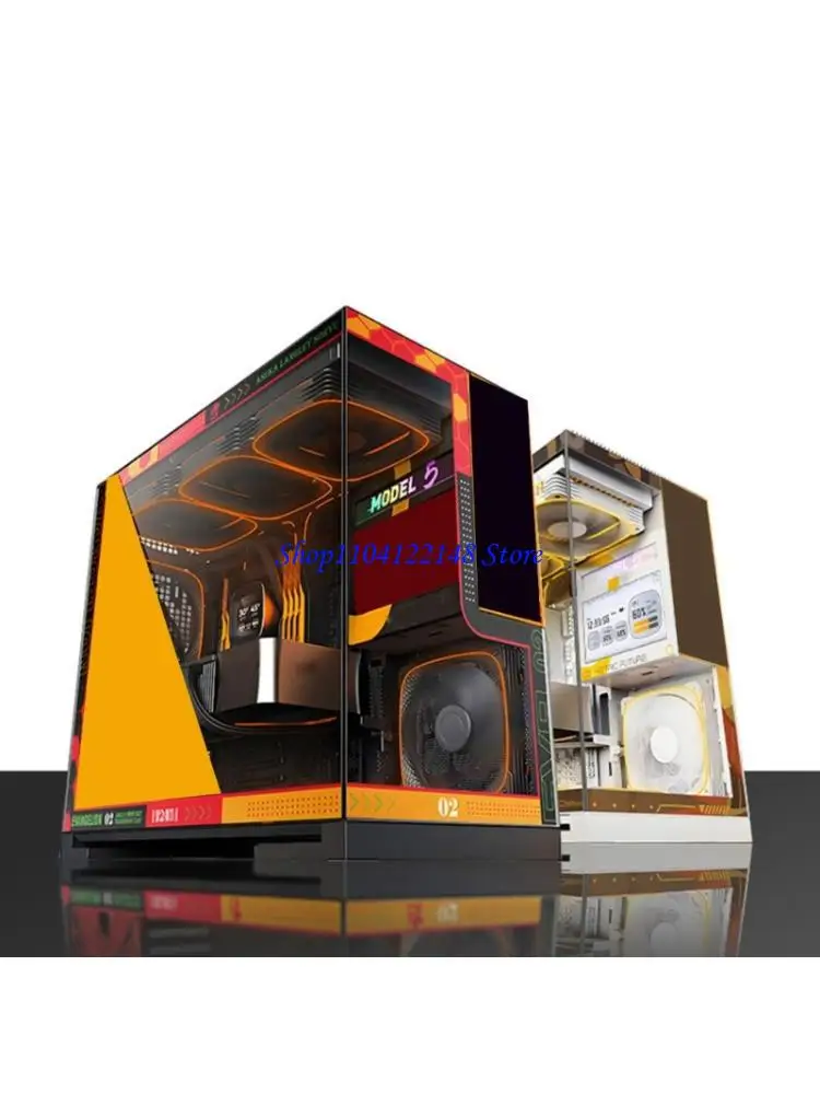 P9FA High Definition 7inch IPSs Display Panel 1024x600 Resolution Single USB Connection For Computer Case Modification