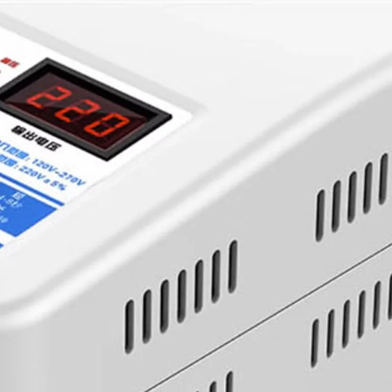

6.8KW Automatic Intelligent Voltage Stabilizer Household Dual Screen Digital Display Power Stabilizer Air Conditioner Regulator