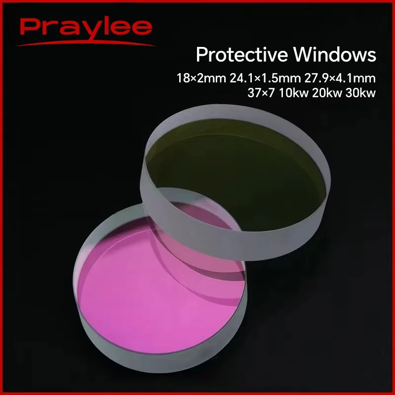

10pcs Raytools Laser Protective Windows Lense 37x7 24.9x1.5 27.9x4.1 Fiber Laser Protection Lens Raytools 211lcg0037 211lcg0078