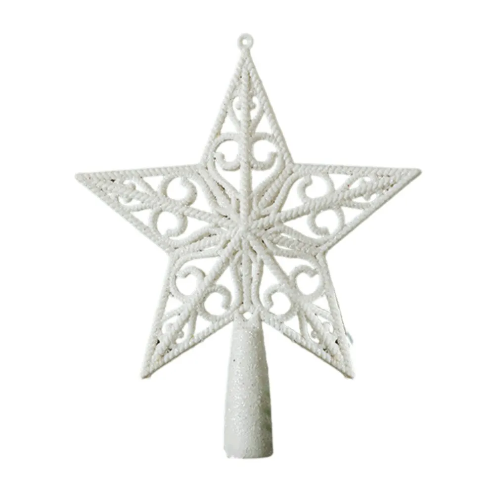 18cm Christmas Tree Star Charming Christmas Elements Perfect For Celebrations Suitable For All Sizes Versatile Holiday Decor