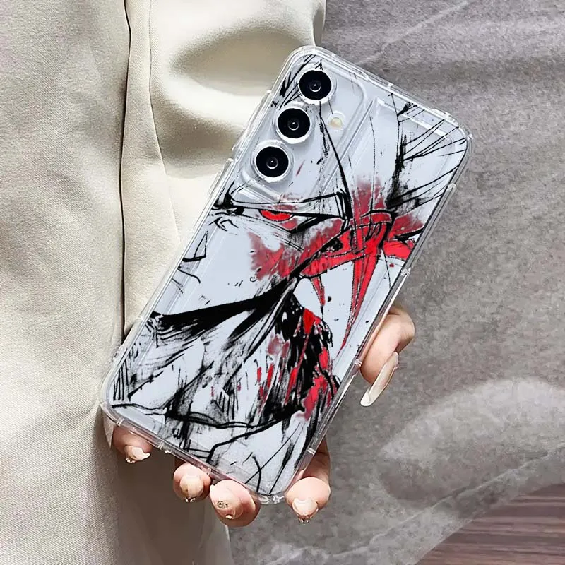 كاريكاتير D-Dragones جديد B-كرات لسامسونج A71 A51 A55 A52 A35 A25 A22 A17 A07 A54 A15 A14 A05 A13 A73 5G جراب هاتف شفاف