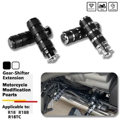 Shifter Peg & Rear Brake Lever Pin Gear-Shift Enlarger Fits For BMW R 18 Classic 100 Years R18B R18 B/Roctane/Transcontinental