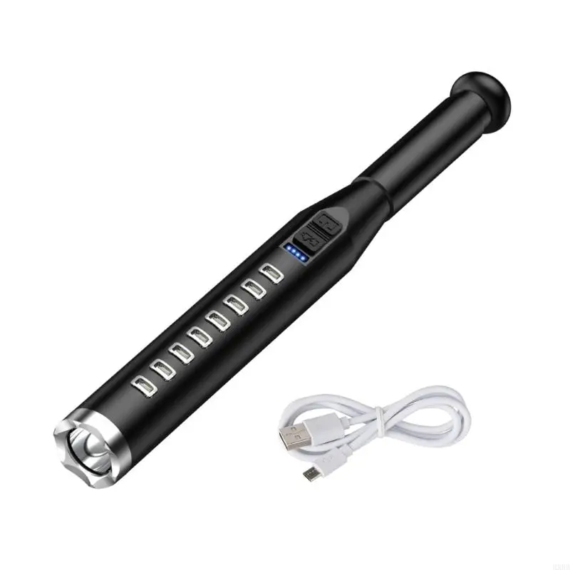 2025 New Strong Light Baseball Bat Flashlight USB Powered Suitable for Own Outdoor Activity and Nighttime