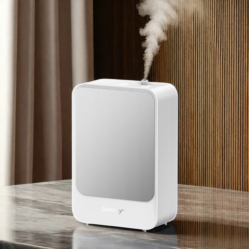 In stock Dermey M108 Wall-Mounted Smart Waterless Aroma Diffuser Battery Operated Electric Nebulizer Diffuser Use Top Sale