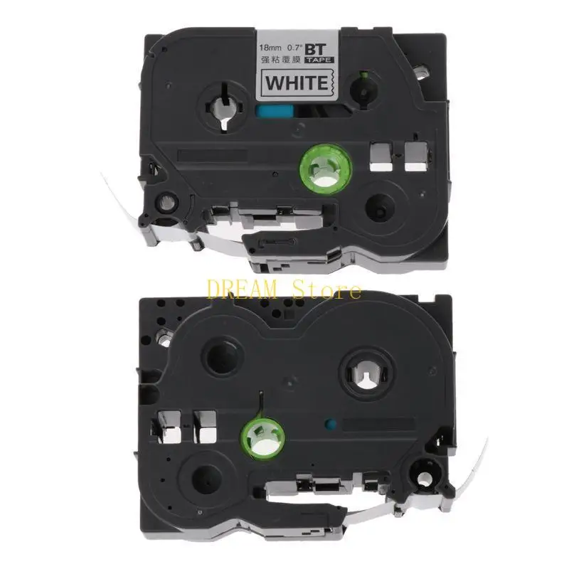 Màu Đen Trên Giấy Trắng Băng Nhãn Thay Thế Cho Anh Trai Băng Tze-241 tz-241 18 Mm/0.7 ''Nhãn Làm Bán Chạy Nhất