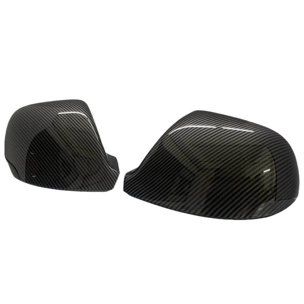 Pair Car Rear View Side Wing Mirror For VW Transporter T5 T5.1 2010-2015 T6 2016-2019 Replacement Rearview Cover Cap Black