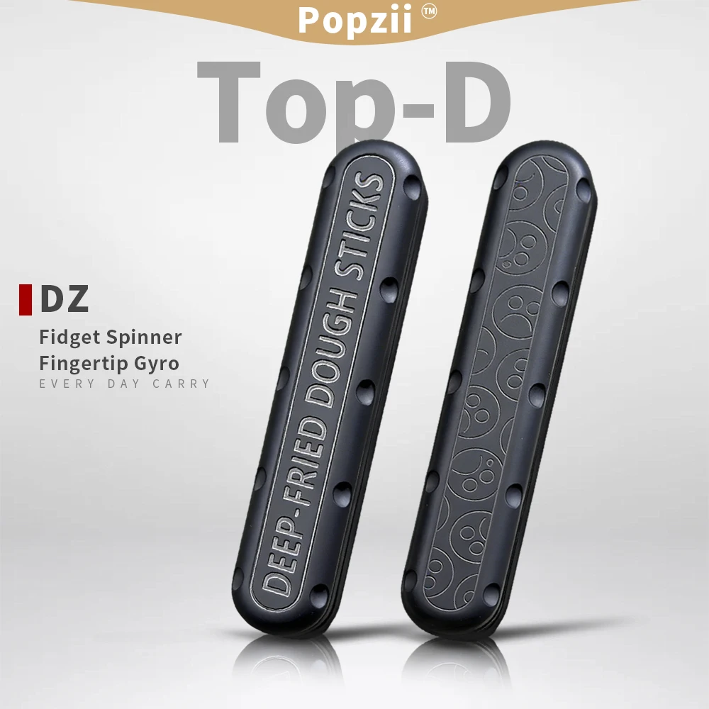 LAUTIE&Dz TopD Push Slider Handmade Stone Carving Deep Fried Dough Sticks Mechanical Structure Rotating Anxiety Toys