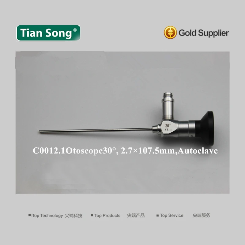 Otoscópio rígido do endoscópio de 2.7mm