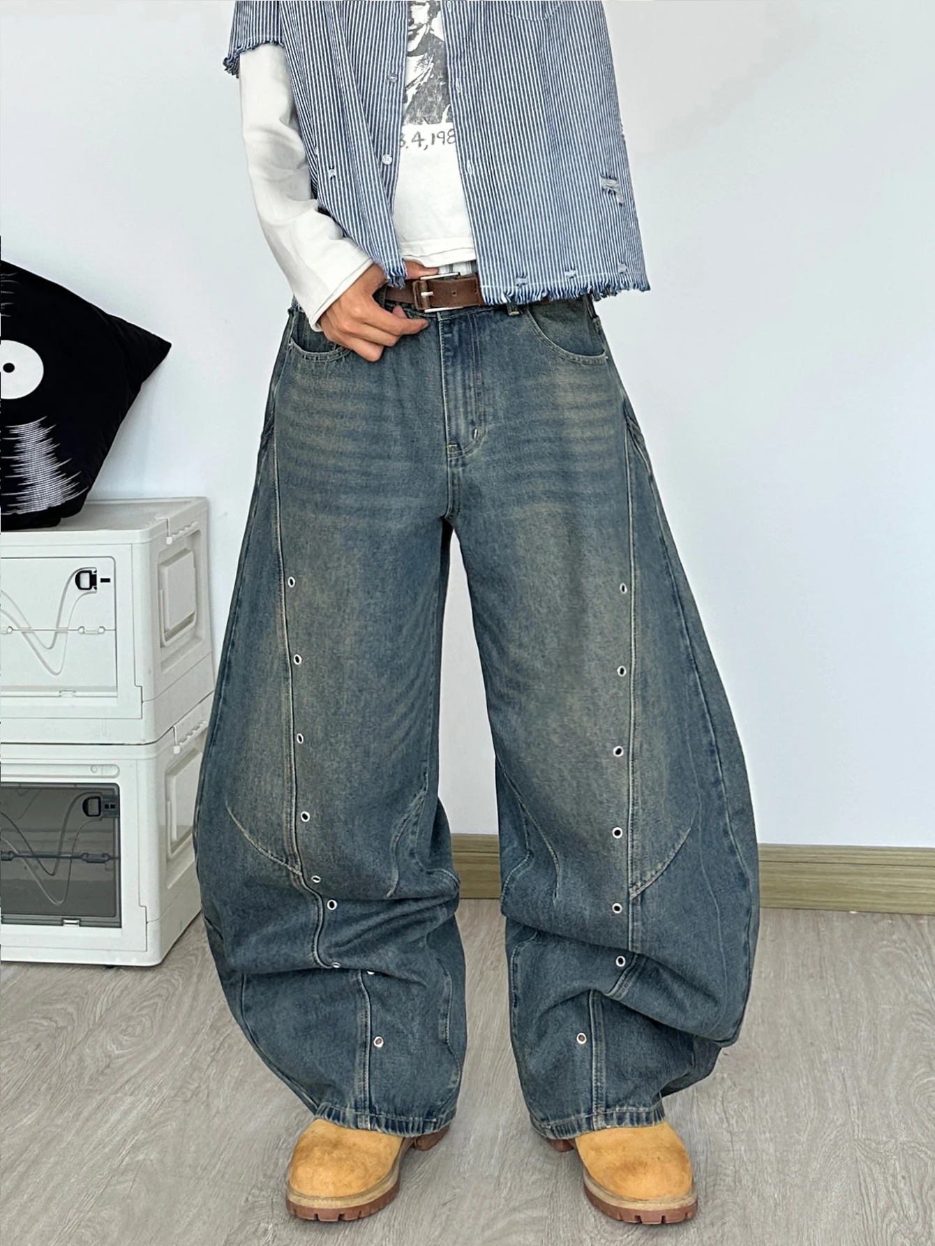 Erkek Çok Yönlü Kot Pantolonla - Men'S Fashion With Baggy Jeans incelemesi ve fiyatı