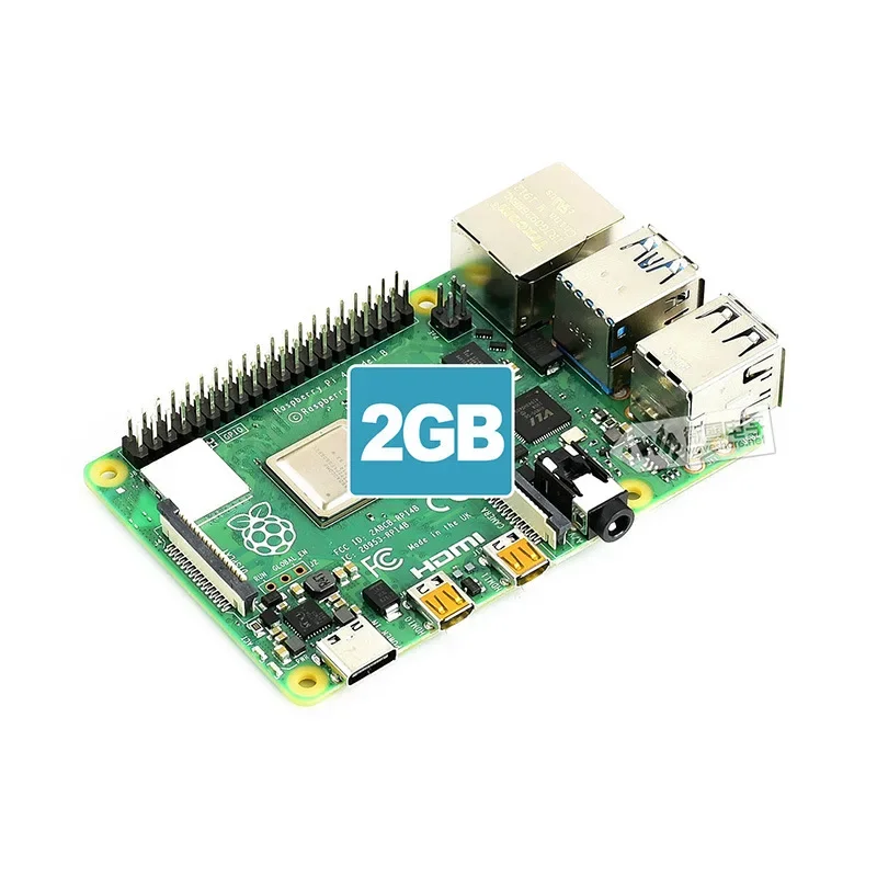 BCM2711B0 Quad Processor Raspberry Pi 4 Model B 8GB 2GB/4GB python development board usb3.0 Bluetooth 5.0