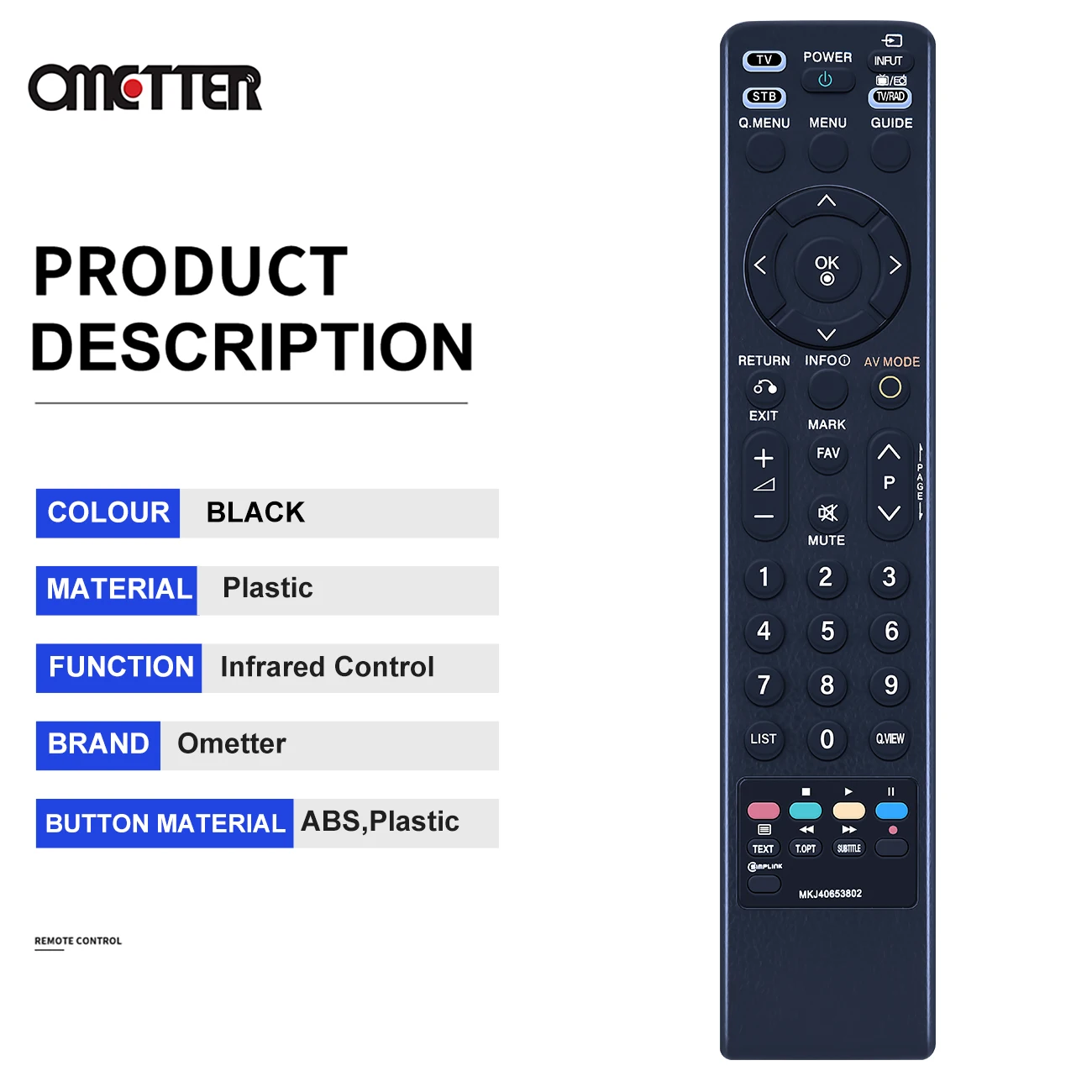 جهاز تحكم عن بعد جديد MKJ40653802 MKJ42519601 لتلفزيون LCD 32LG30DAA 32LG50FD 32LG50FD-AD 26LG30D 26LG30D-AA 26LG30DAA 32LG30D 32L