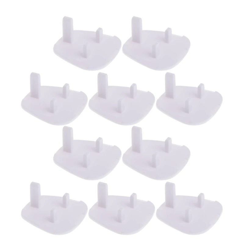 10 Packs Uk Baby Home Safety Socket Covers Child Proof Plug Socket Protectors Guards Waterproof Wall Socket