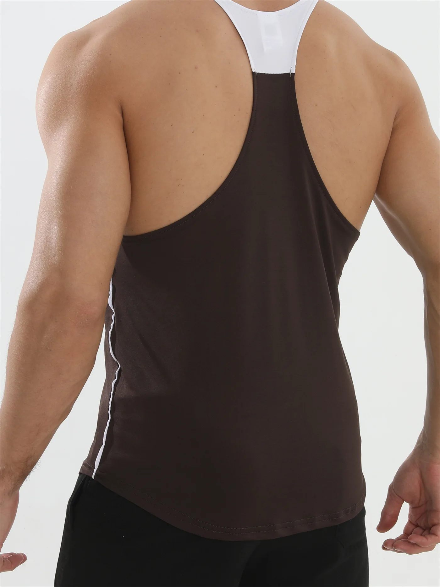 Men's Fitness and Bodybuilding Compression Tank Top - Image 2