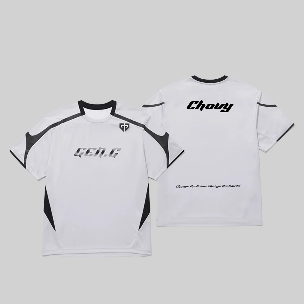 League Of Legends Esports Team Gen.G 2025 New Jerseys LOL Game Training Uniforms Nisex Tops Ruler Chovy Fans Customized T Shirts image 5