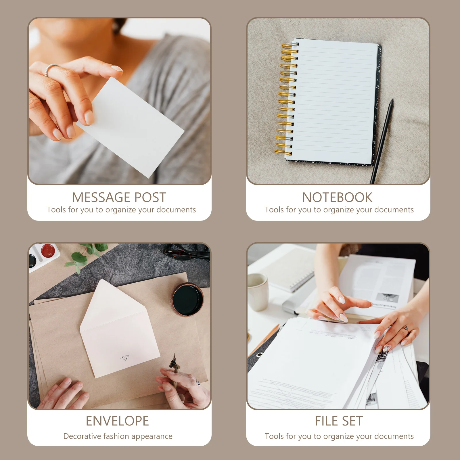 

30Pcs Paper Clips Metal Heart Diamond Envelope Shapes for Office School Home Document Organization Small Colored Fun