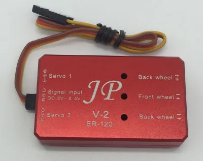 Contrôleur de train d'atterrissage rétractable en métal JP ER120 ER150 V1 et V2 pour avion RC à voilure fixe