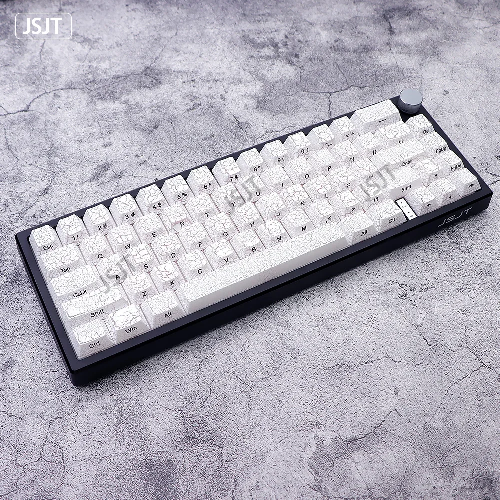 Fission 2.0 transparante keycaps origineel nieuw proces compatibel met Wooting60/68/87/split spaces