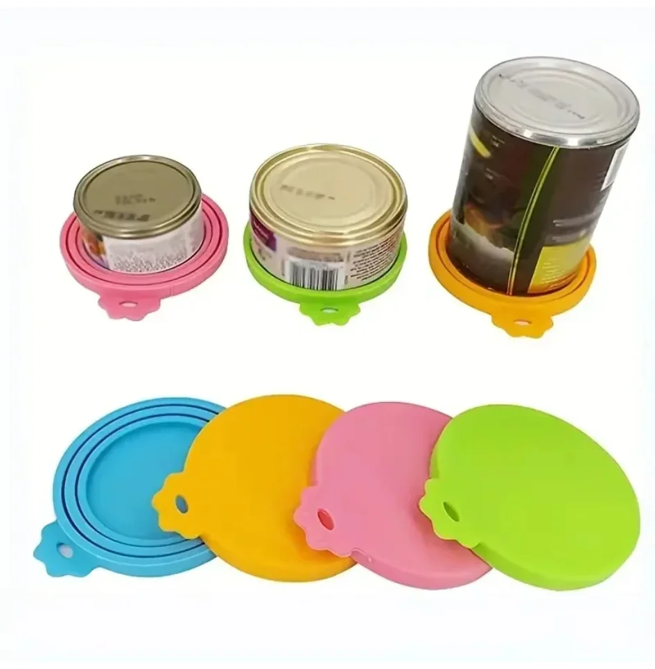 

1 Reusable Silicone Pet Can Lid Bpa Free, Suitable For Most Sized Dog And Cat Cans - Keeps Food Fresh Prevents Bacterial Odors