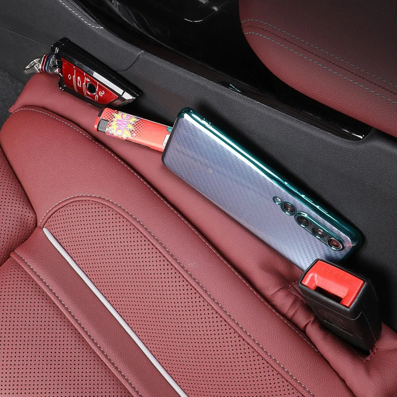 Leather Car Seat Gap Filler Seat Gap Leak Proof Strip For BMW M Performance F30 F10 E90 F20 E46 E60 E70 E39 E36 E87 X7 E92 E91