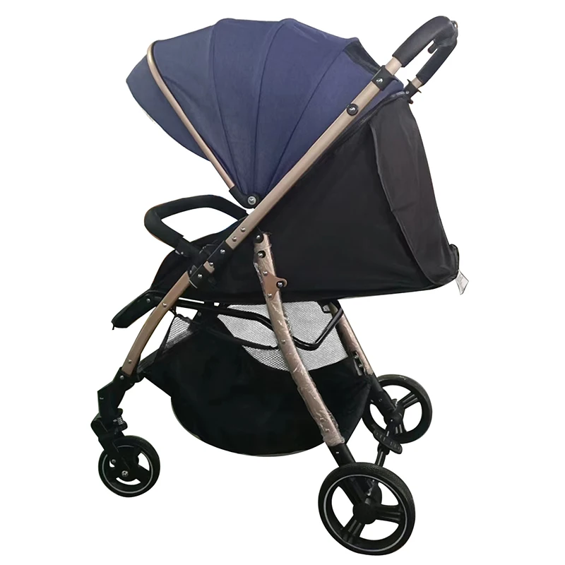 2022 New design portable pram automatic folding compact baby stroller