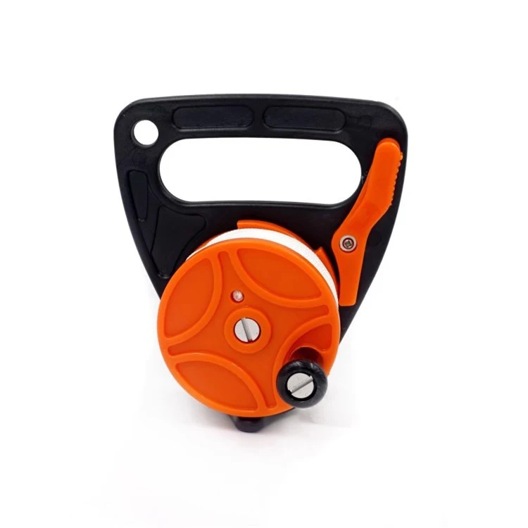 Lightweight PC Fishing Diving Finger Reel Scuba Diving Cave Reel for Technical Diving Underwater Snorkeling Equipment Gear