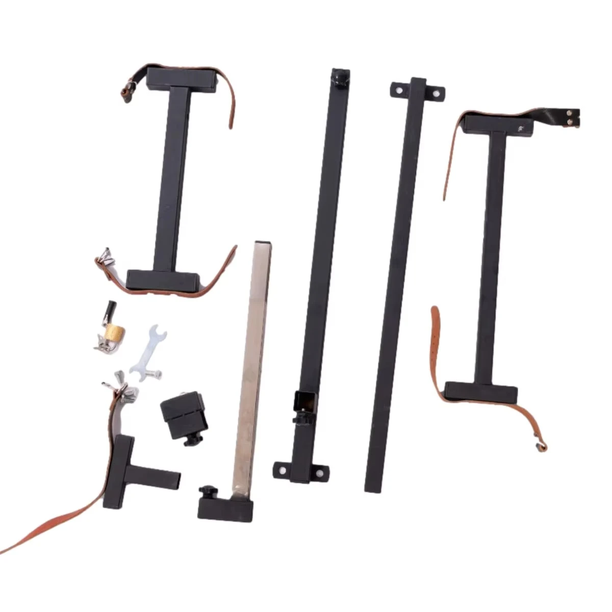 ชุดเฟรมบีดีเอสเอ็มสำหรับพันธนาการ พร้อมเครื่องสั่นแบบเซ็กซ์แมชชีน ชุดอุปกรณ์รัดปรับได้ กุญแจมือ กุญแจข้อเท้า สำหรับผู้ใหญ่ คู่รัก เล่นบทบาทสมมติ