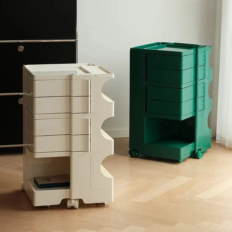 Creative Rotating Storage Cabinet, Multi-Color Movable Multifunctional Organizer