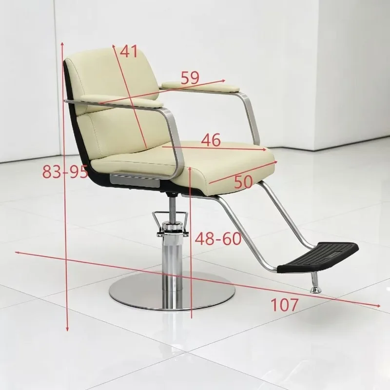Trendy Fashionable Barber Chairs Modern Barbershop Design Barber Chairs Vintage Aesthetic Silla De Barbero Salon Furniture