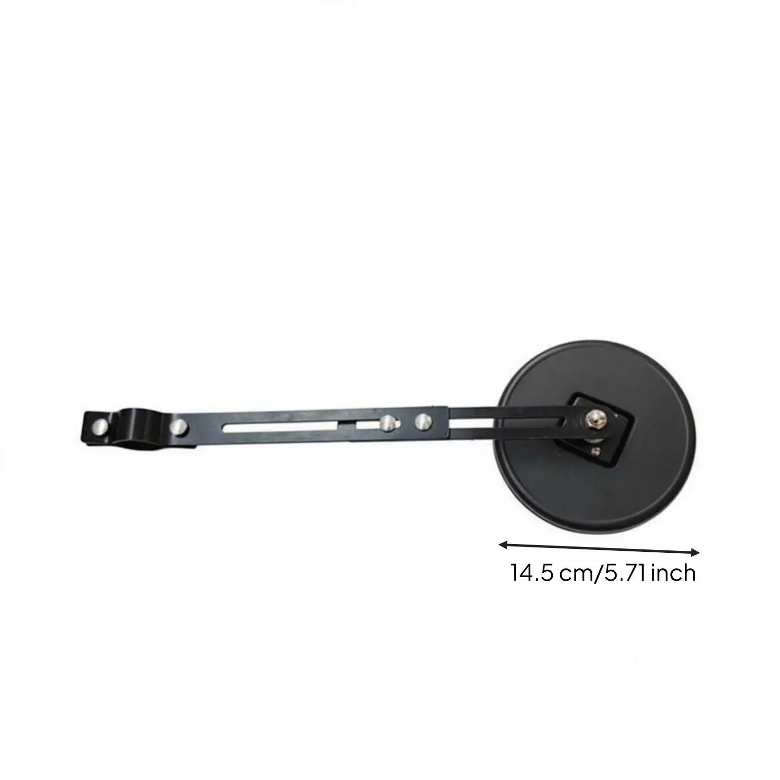 Heavy Duty Automotive Rearview Mirror Wide Angle Glass Adjustable Steel Clamp for Tight Space Commercial Truck Use view 6