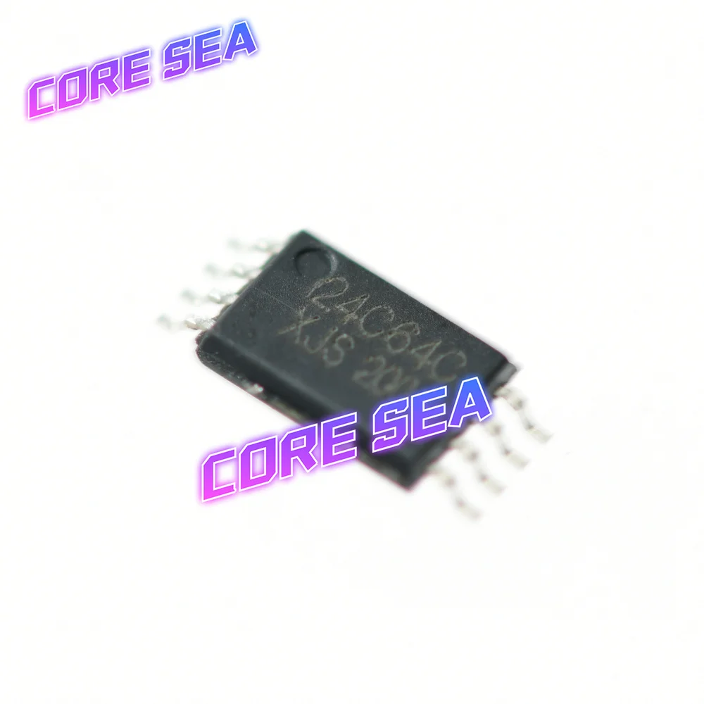 AT24C64 TSSOP8 24C64C IC chip AT24C64D-XHM-T ultra-thin close pin 24C64