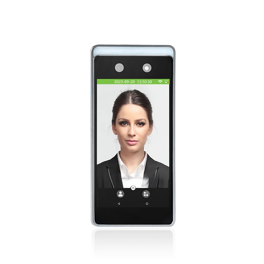 Android OS WiFi/4G/gps Biometric Time Attendance System Face Recognition Time Recorder