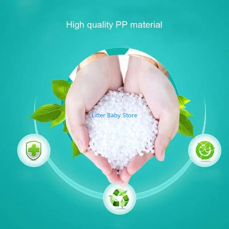 N80C حمام الطفل شلال شطف الأطفال شامبو شطف كوب حمام دش ملاعق بلاستيكية كوب #5