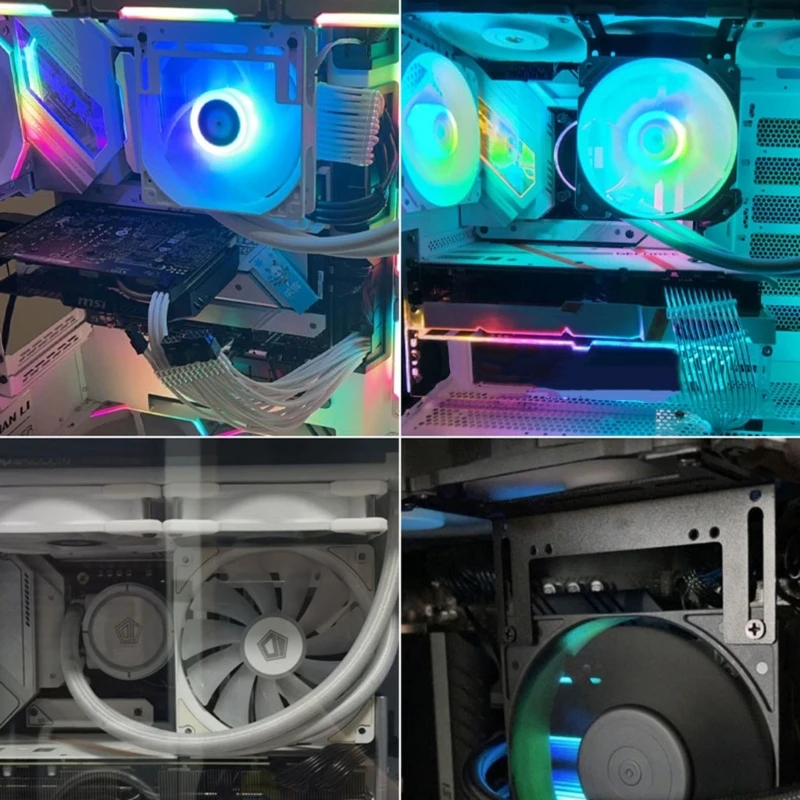 12 см поддержка радиатора водяного охлаждения водяной насос дренажный бак монтажный резервуар Прямая поставка