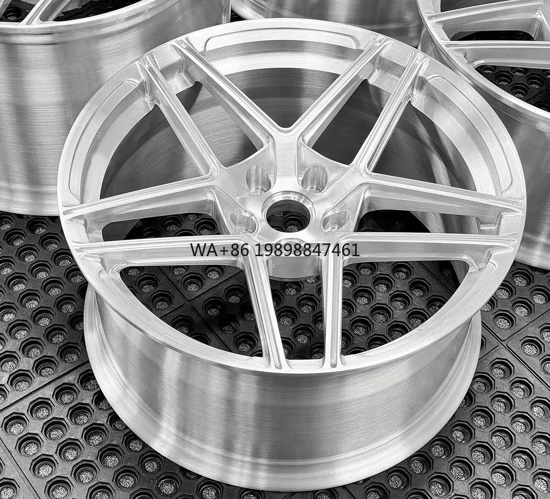 

1 Piece Brushed Deep Concave Forged Aluminum Alloy Wheel 5x120 5x112 5x114.3 18 19 20 21 22 Inch Wheel