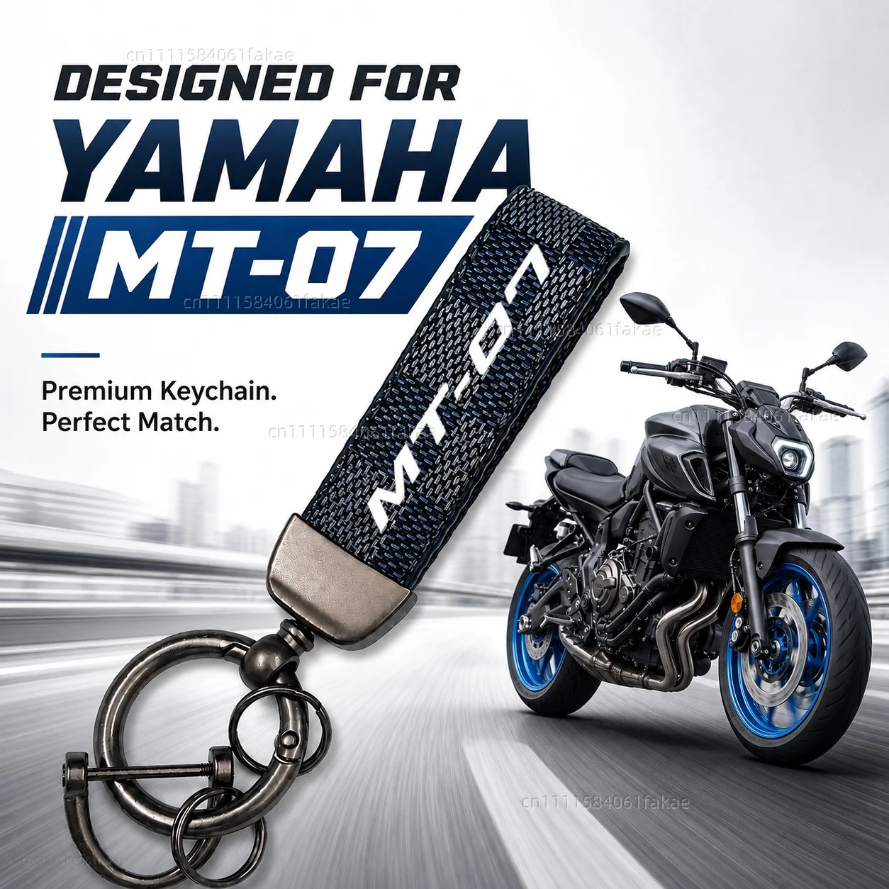 

For YAMAHA MT-07 MT07 MT 07 2014-2022 2021 2020 2019 Motorcycle Keychain Custom Logo Gift for Rider Men Women