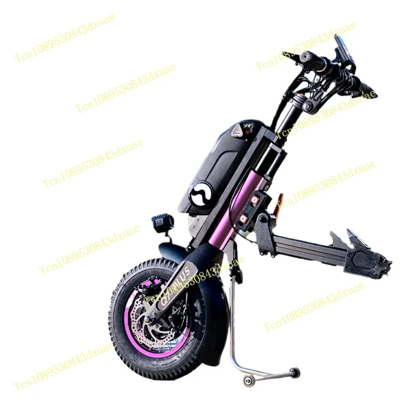 Electric drive head, suitable for electric vehicles to pull wheelchairs for patients.