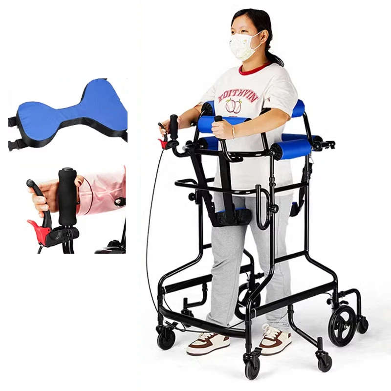 

Rehabilitation Training Equipment Walking Aid Elderly Stroke Hemiplegia Walker For Disable Walker