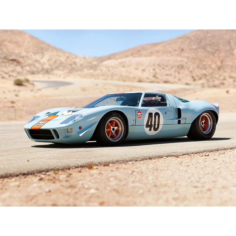 Modern Canvas Painting GT40 Le Mans Racing Car Classic Sportscar Wall Posters Prints For Bedroom Living Room Home Decor Unframed