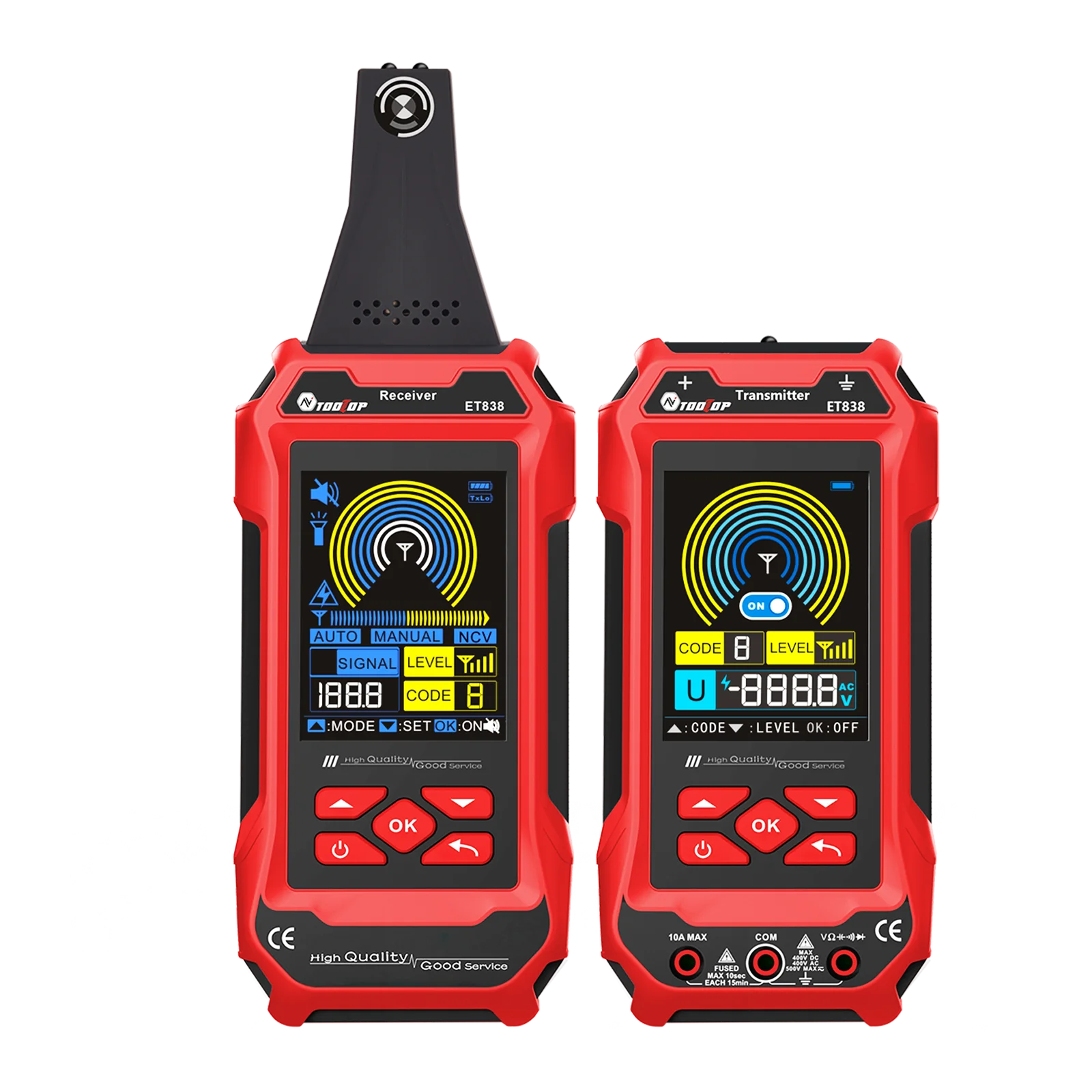 Wall Wiring Locator 400V Network Cable Tester AC DC Volt Multimeter LAN Tester Short Circuit Locator