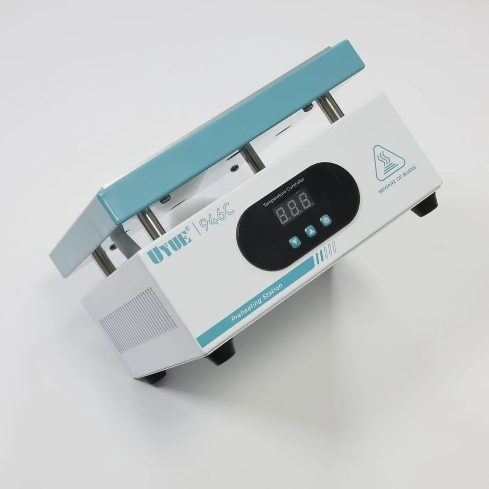 UYUE 946C Electronic Hot Plate Preheat Digital Preheating Station 200x200mm For PCB SMD Heating Led Lamp Desoldering 110V/220V