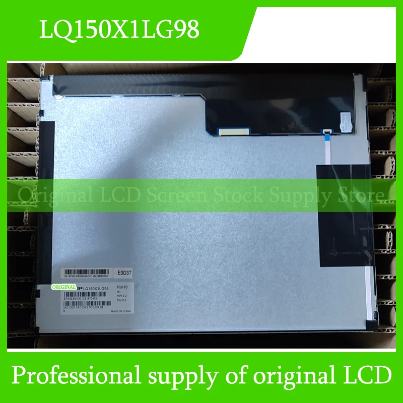 

Original LQ150X1LG98 LCD Screen 15.0 Inch For Sharp LCD Display Panel Brand New