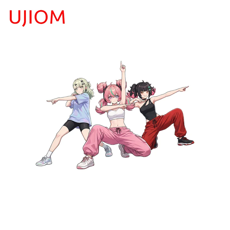 UJIOM Zenless Zone Zero Sunna Aria Amusing Picture Wall Sticker Exquisite Attractive Unique Decal Amusing Game Room Decoration